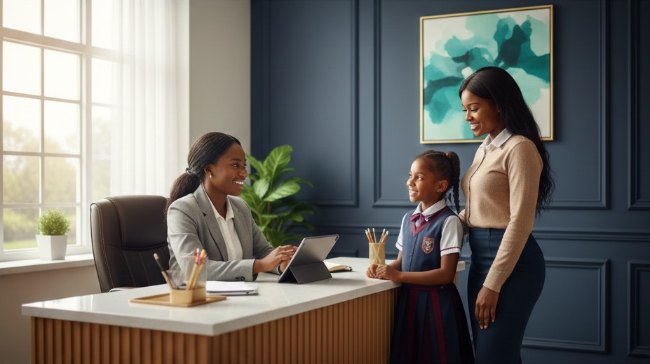 Students learning at Charlith Academy